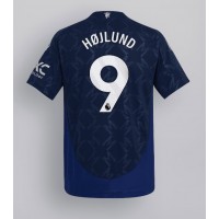 Billiga Manchester United Rasmus Hojlund #9 Borta fotbollskläder 2024-25 Kortärmad